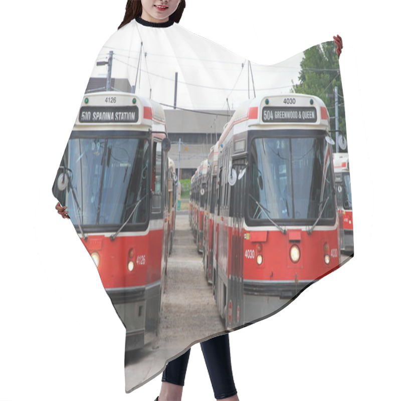 Personality  Toronto Streetcars Hair Cutting Cape