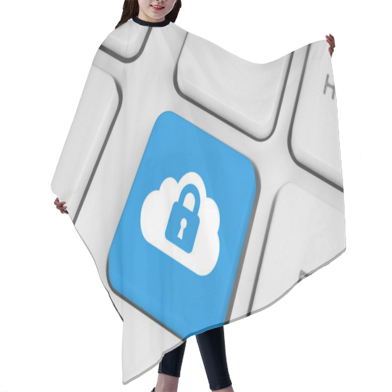 Personality  Cloud Computing Security Concept Hair Cutting Cape