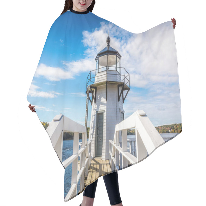 Personality  The Doubling Point Lighhouse, Kennebec River, Arrowsic, Maine Hair Cutting Cape