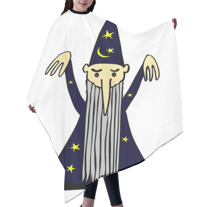 Personality  Magician Hair Cutting Cape