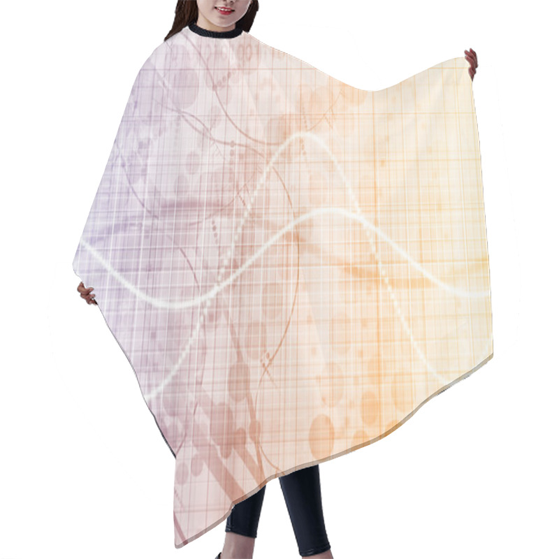 Personality  Virtual Technology Hair Cutting Cape