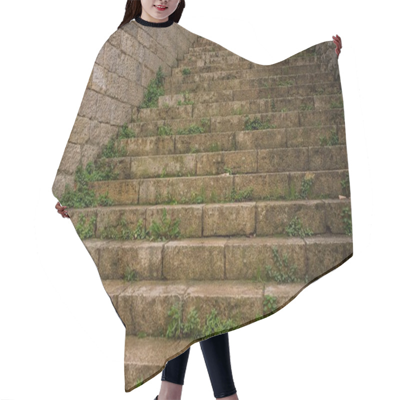 Personality  Old Stair Outdoors Hair Cutting Cape