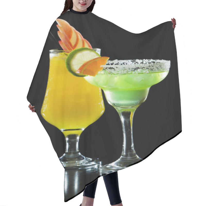 Personality  Vibrant Party Cocktails Hair Cutting Cape