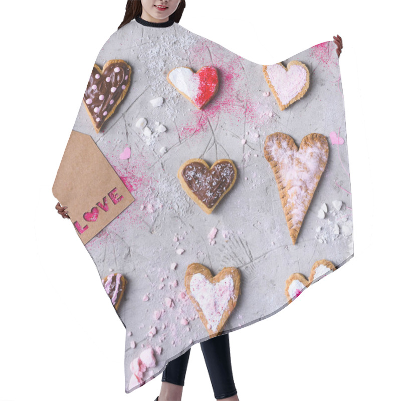 Personality  Cookies Hair Cutting Cape