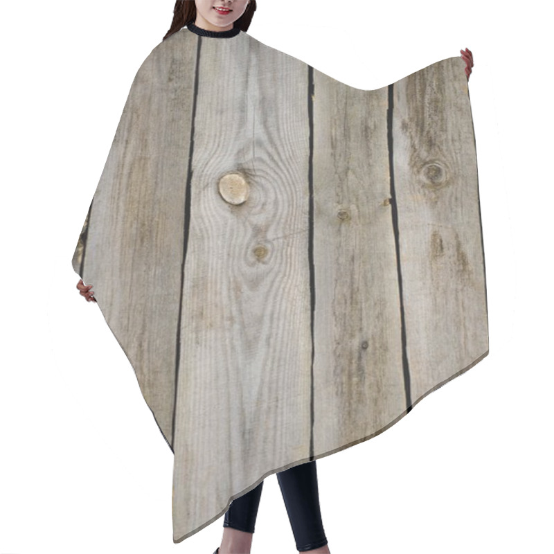 Personality  Wooden Gray Background Hair Cutting Cape