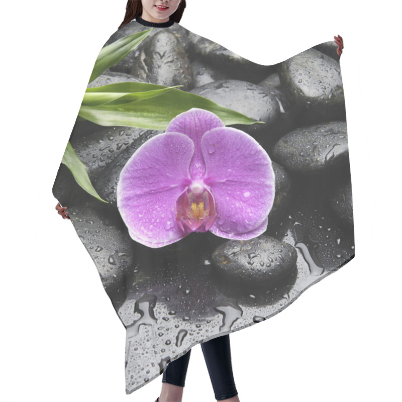 Personality  Still Life With Orchid Hair Cutting Cape