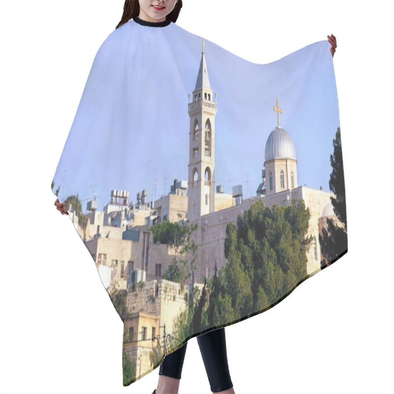 Personality  Church Of The Nativity In Bethlehem Hair Cutting Cape