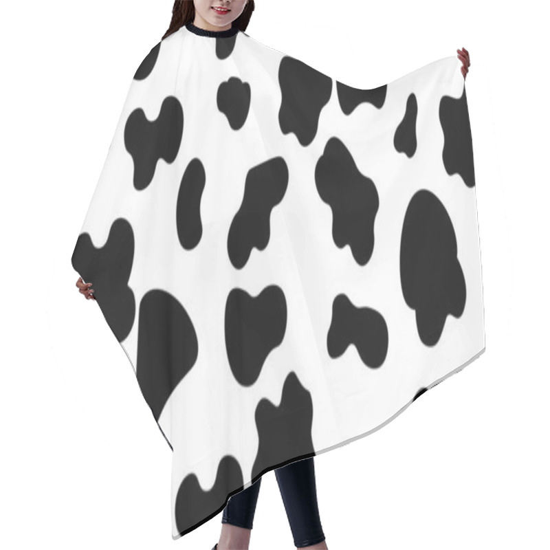 Personality  Seamless Cow Print. Vector Illustration Hair Cutting Cape