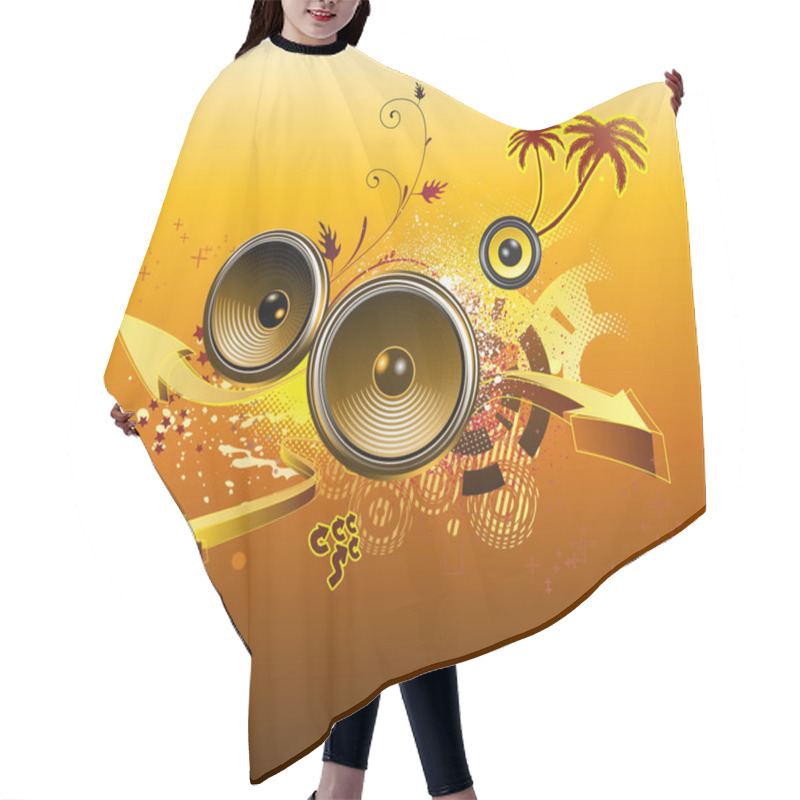 Personality  Abstract Party Design Hair Cutting Cape