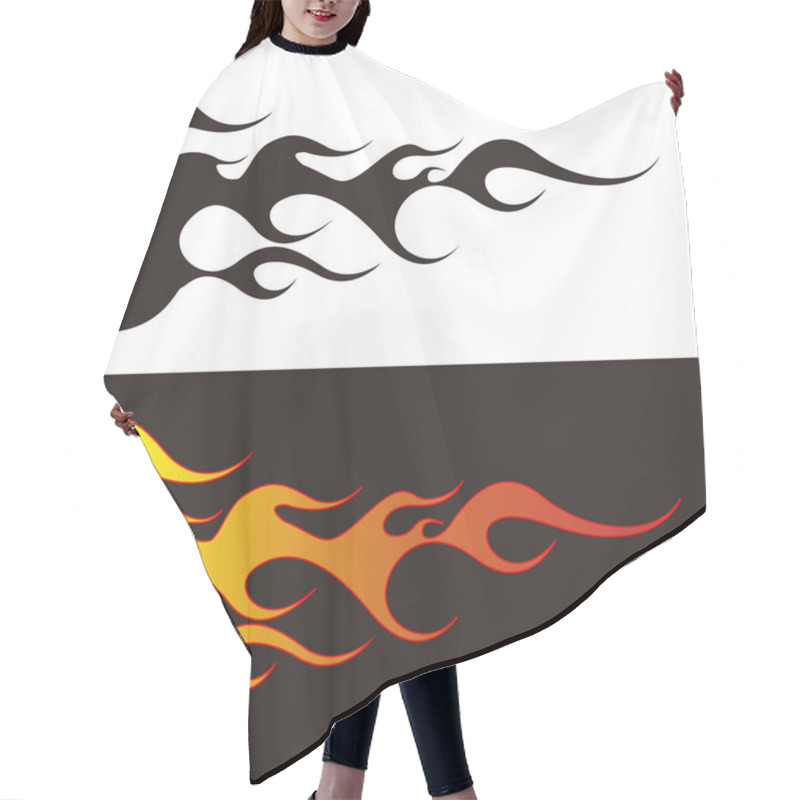 Personality  Car Tattoo1 Hair Cutting Cape