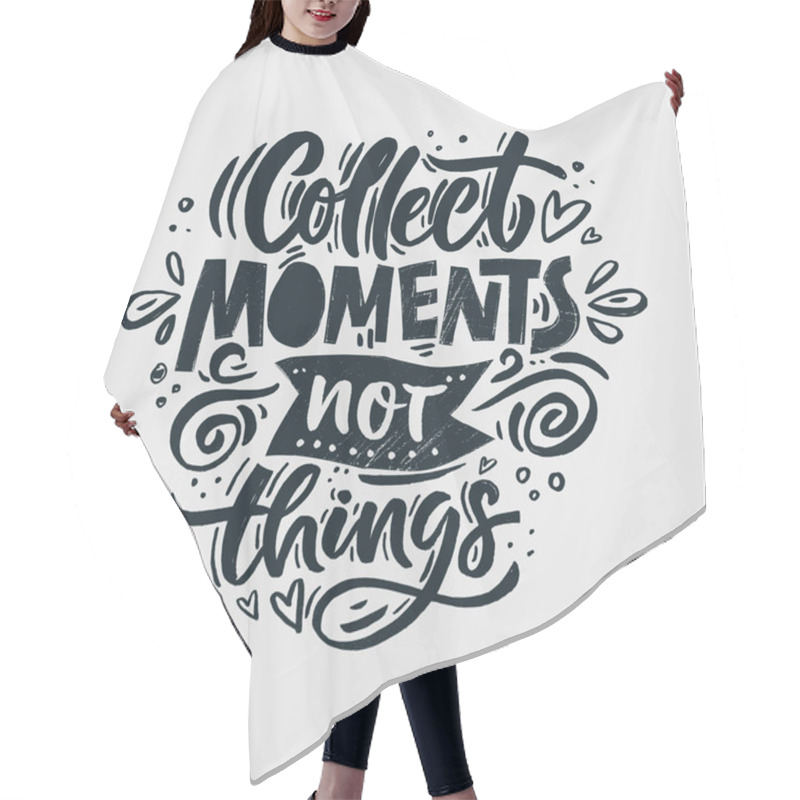 Personality  Collect Moments Quote Hair Cutting Cape