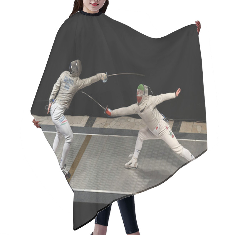 Personality  International Fencing Federation Fencing Cup Hair Cutting Cape