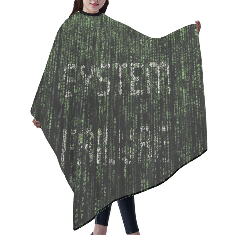 Personality  Matrix System Failure Hair Cutting Cape