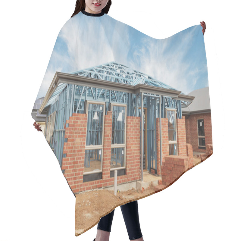 Personality  New Home Construction Framing Hair Cutting Cape