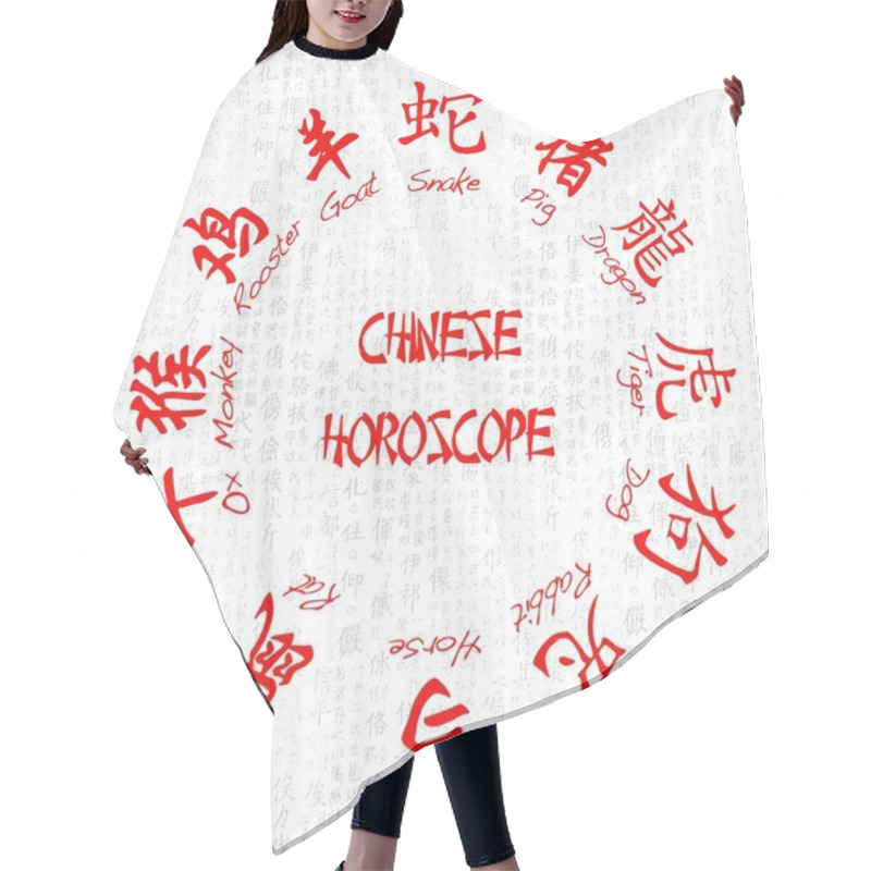 Personality  Chinese Zodiac. Hair Cutting Cape