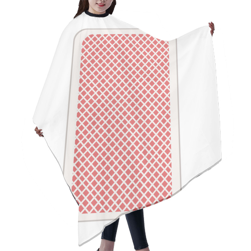 Personality  Backdrop Of Playing Card Hair Cutting Cape