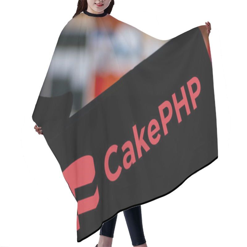 Personality  Dhaka, Bangladesh- 11 Nov 2024: CakePHP Logo Is Displayed On Smartphone. CakePHP Is An Open-source Web Framework. Hair Cutting Cape