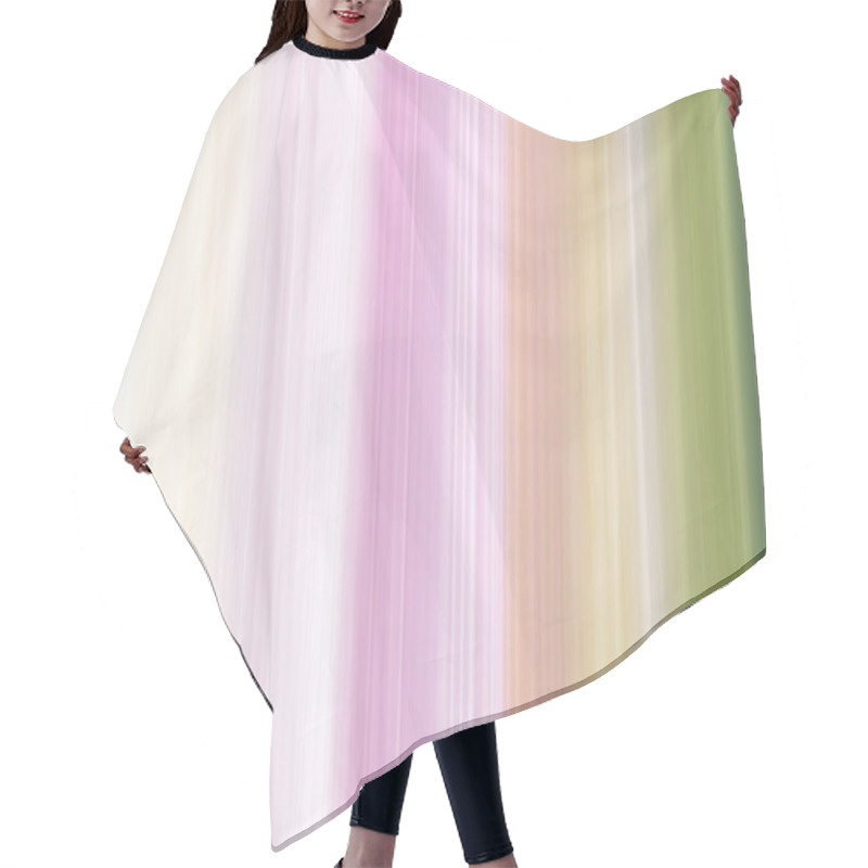 Personality  Abstract Stripes Background Hair Cutting Cape