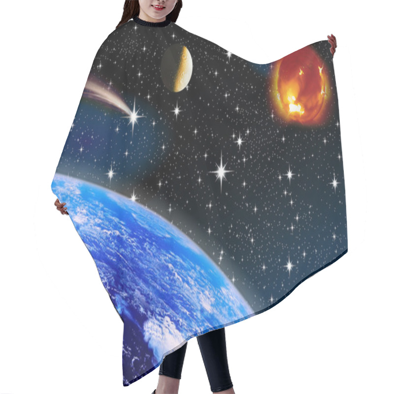 Personality  Astronomy Hair Cutting Cape