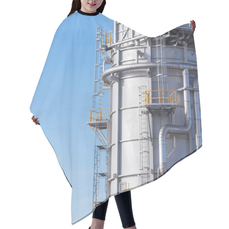 Personality  Oil Refinery Plant   Hair Cutting Cape