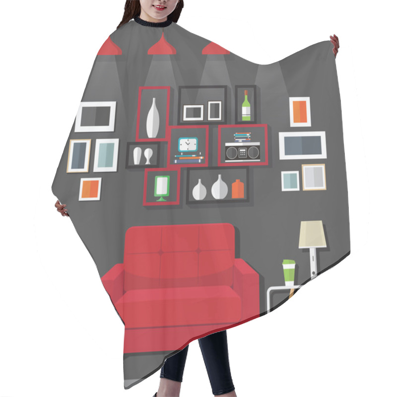 Personality  Living Room Furniture Ideas Hair Cutting Cape