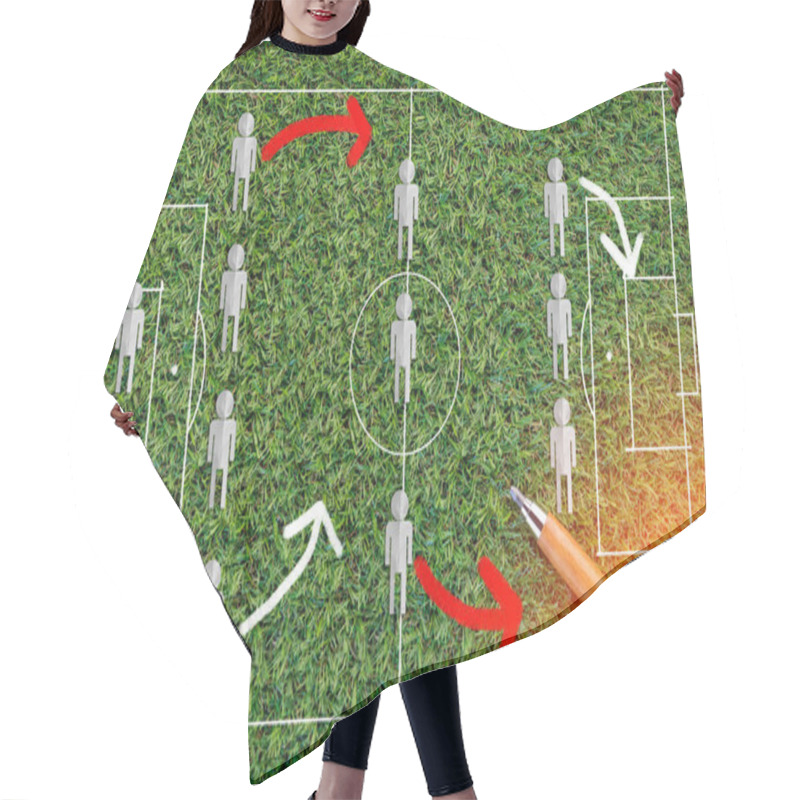 Personality  The Tactic Game Of The Football Stretegy Hair Cutting Cape