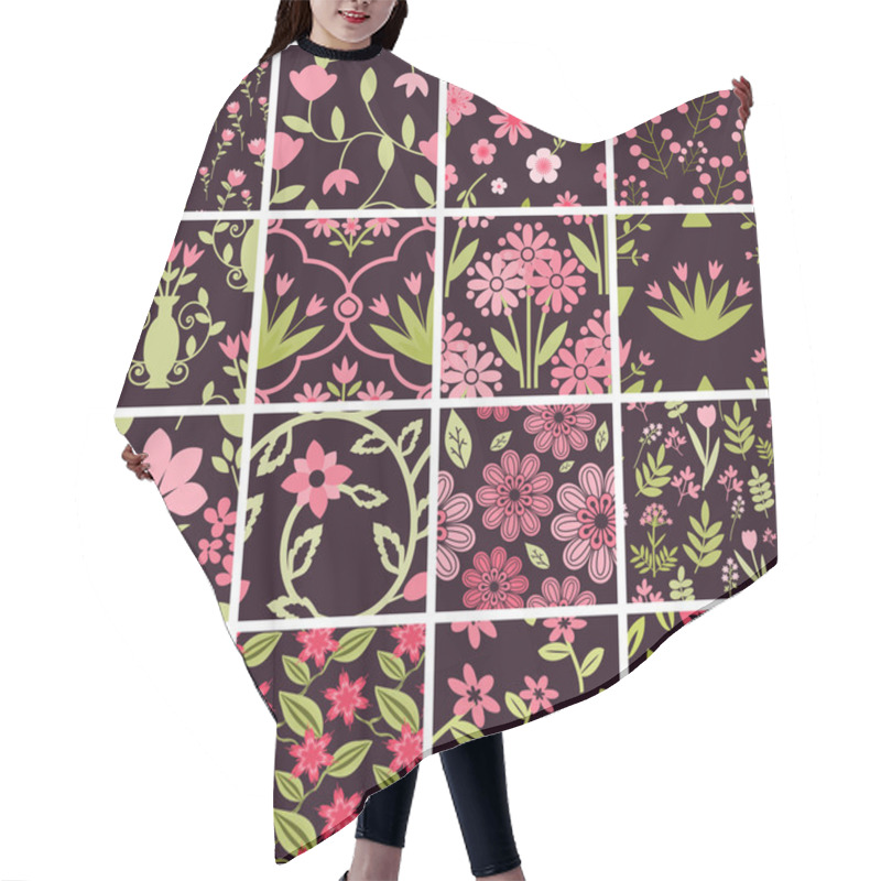 Personality  Patterns Set Hair Cutting Cape