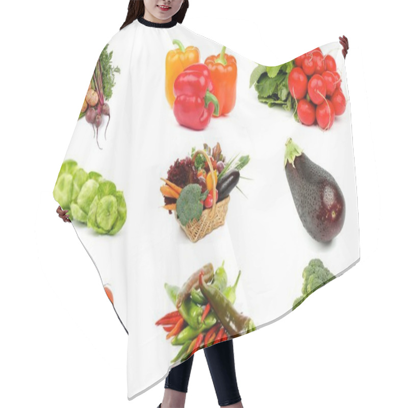 Personality  Vegetable Collection Hair Cutting Cape