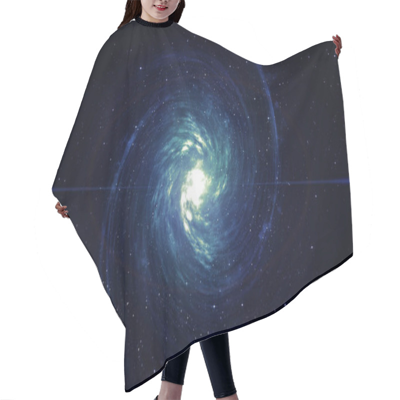 Personality  Spiral Galaxy In Deep Spcae Hair Cutting Cape