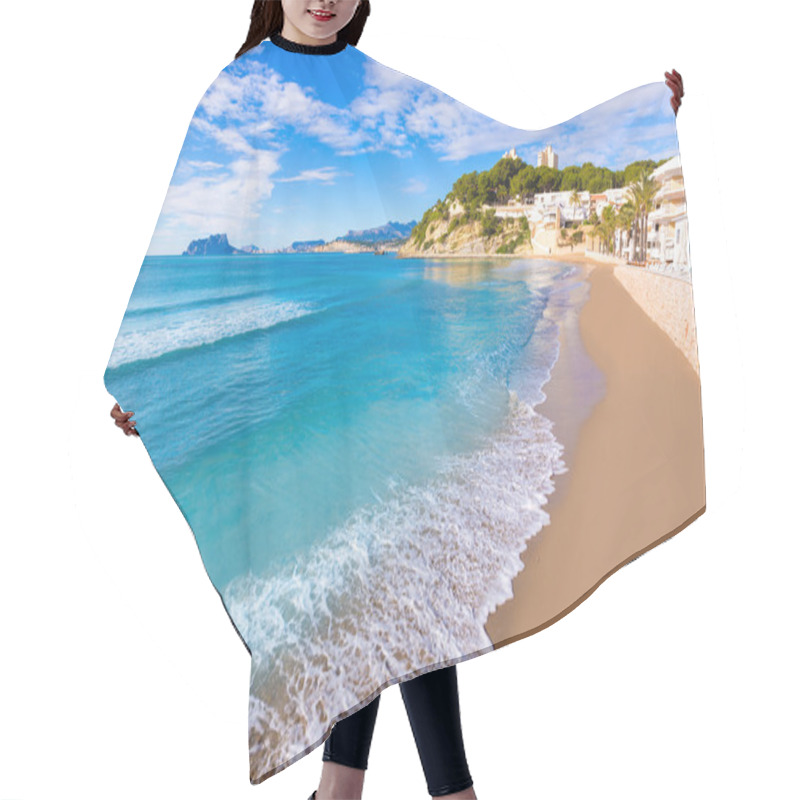 Personality  Moraira Playa El Portet Beach Turquoise Water In Alicante Hair Cutting Cape