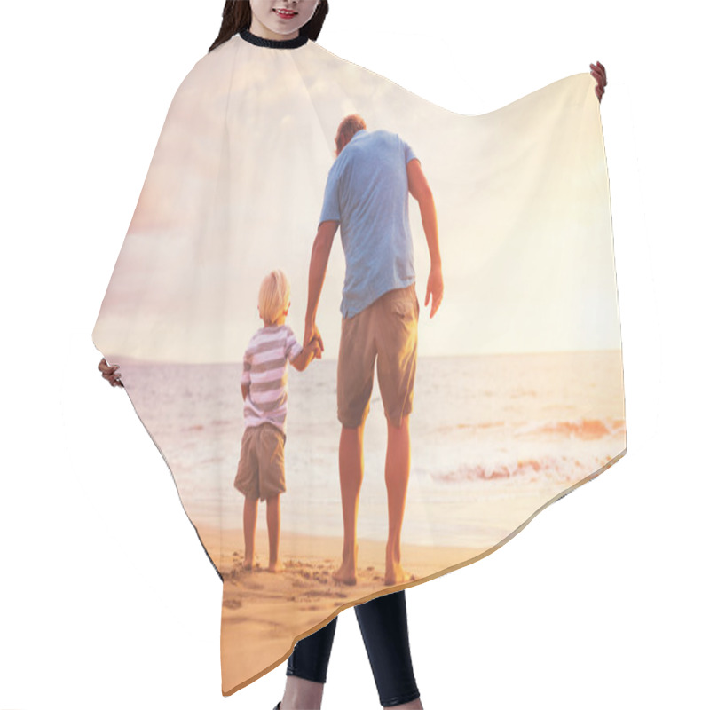 Personality  Father And Son Hair Cutting Cape