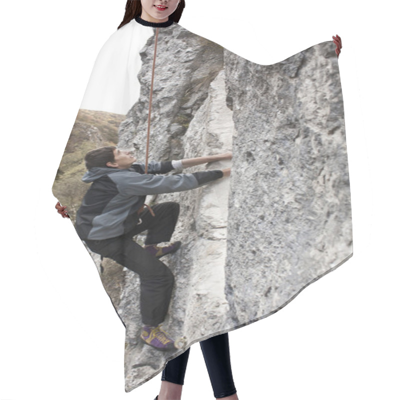 Personality  Rock Climbing Hair Cutting Cape