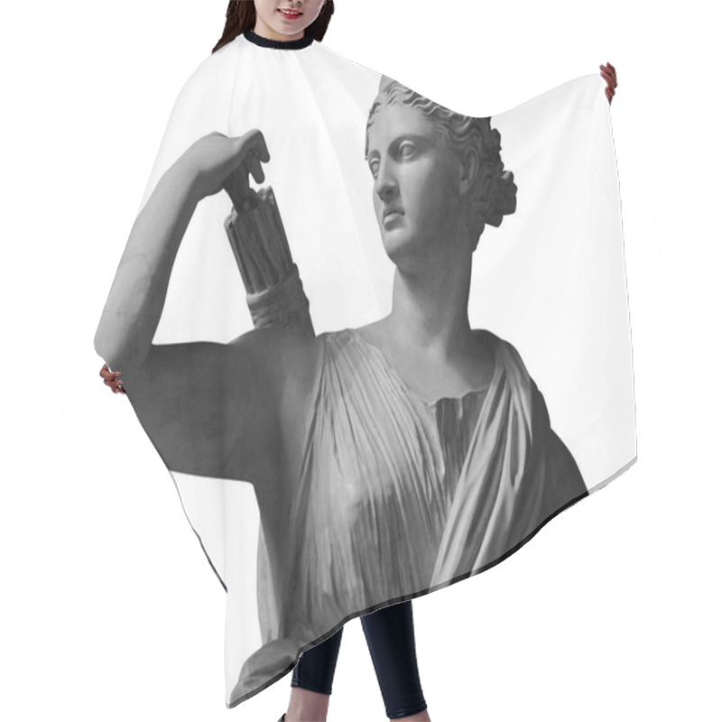 Personality  Classic White Marble Statue Diana Of Versailles Hair Cutting Cape