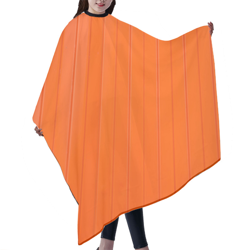 Personality  Orange Background Hair Cutting Cape