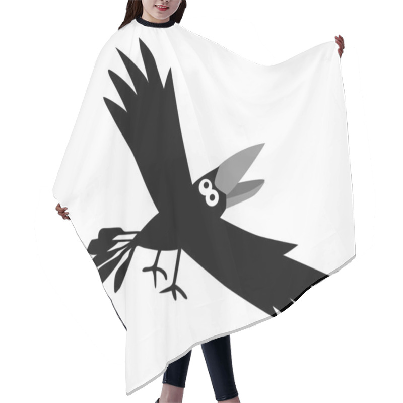 Personality  Ravens Hair Cutting Cape