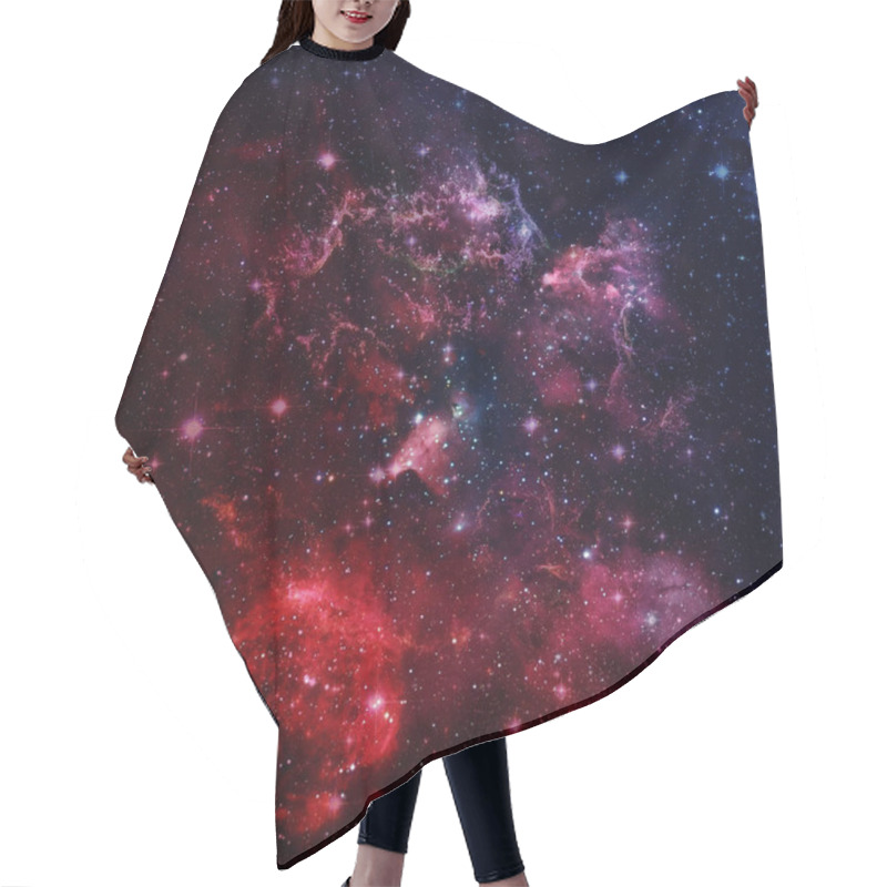 Personality  Beautiful Nebula, Stars And Galaxies. Hair Cutting Cape