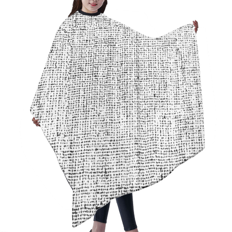 Personality  Fabric Texture Pattern Hair Cutting Cape