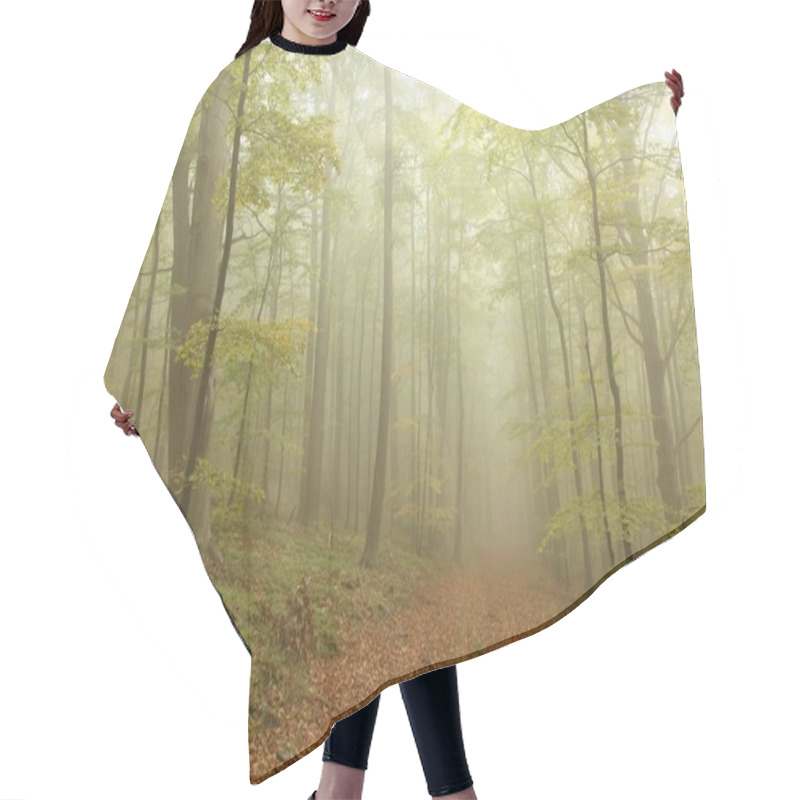 Personality  Misty Beech Forest Hair Cutting Cape