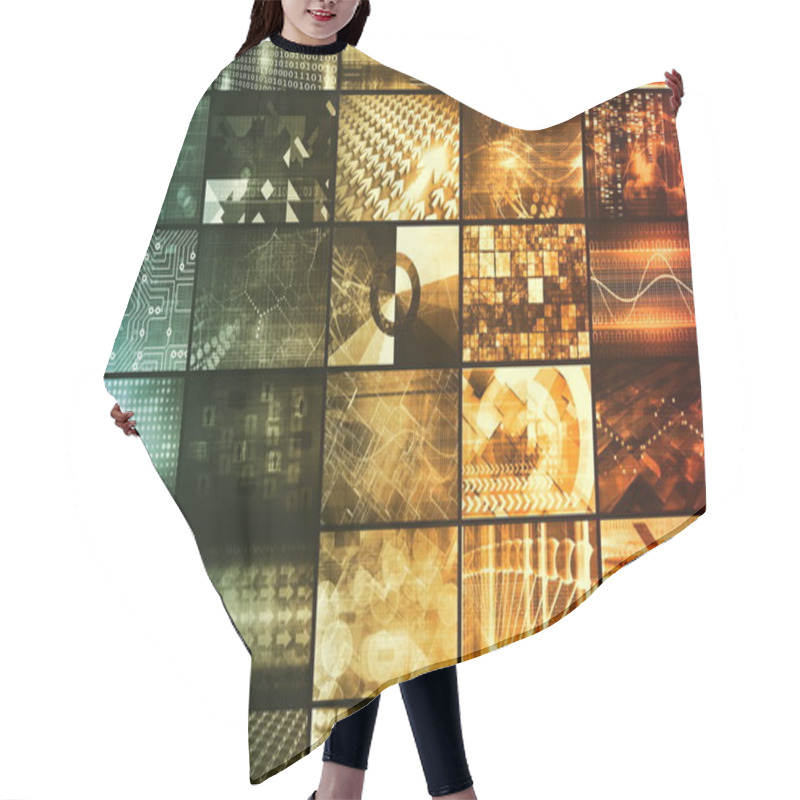 Personality  Information Technology Hair Cutting Cape