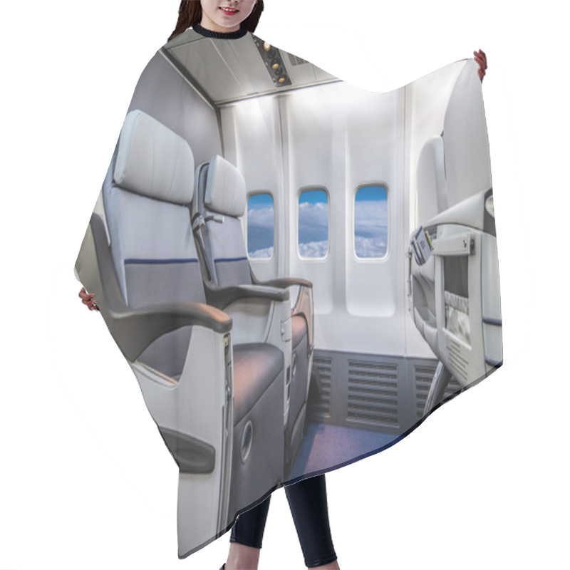 Personality  Business Jet Interior Hair Cutting Cape