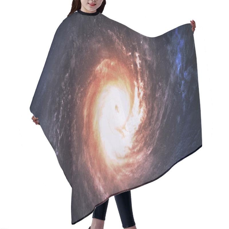 Personality  Incredibly Beautiful Spiral Galaxy Somewhere In Deep Space. Elements Of This Image Furnished By NASA. Hair Cutting Cape