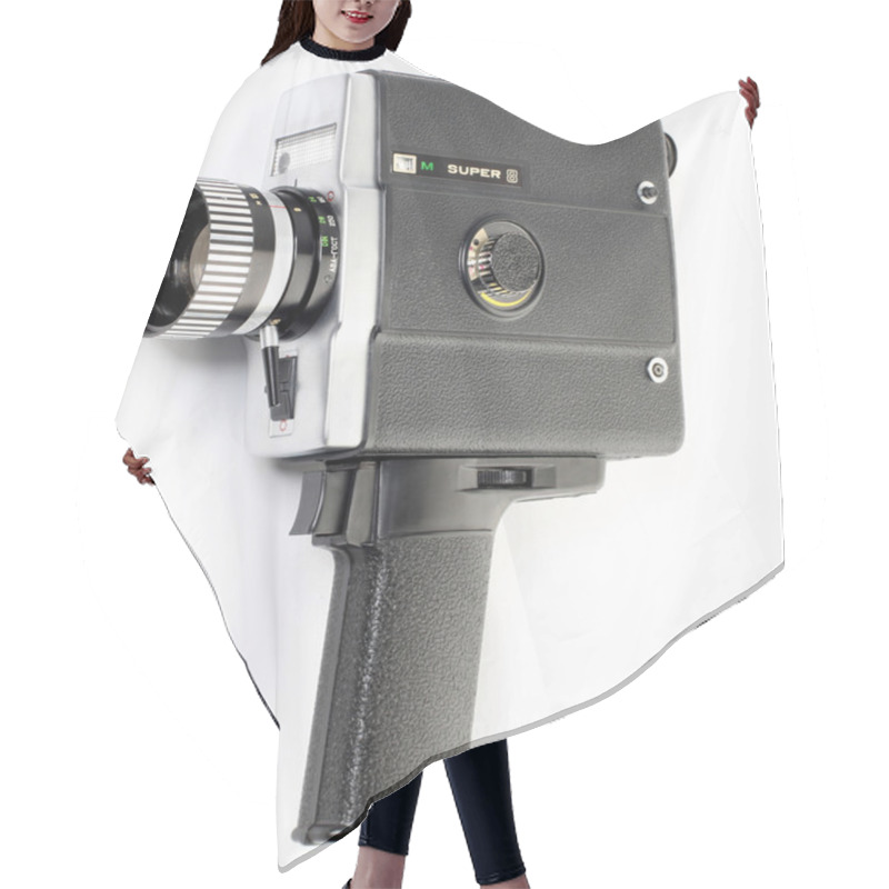 Personality  Camera 8 Mm Hair Cutting Cape