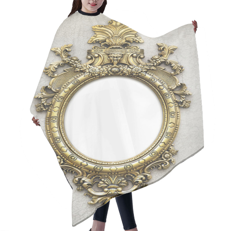 Personality  Baroque Frame Hair Cutting Cape