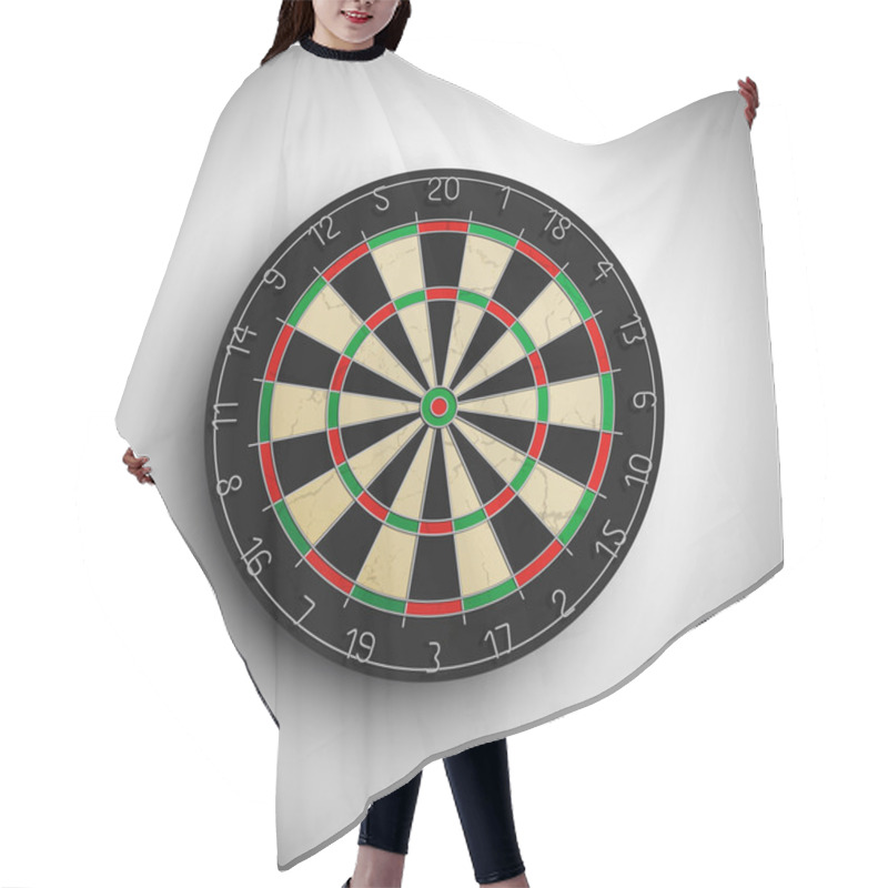 Personality  Darts Board Hair Cutting Cape