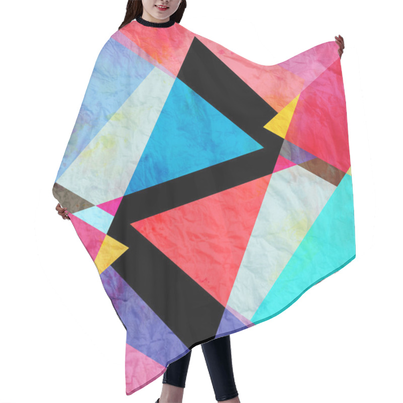 Personality  Abstract Background Hair Cutting Cape