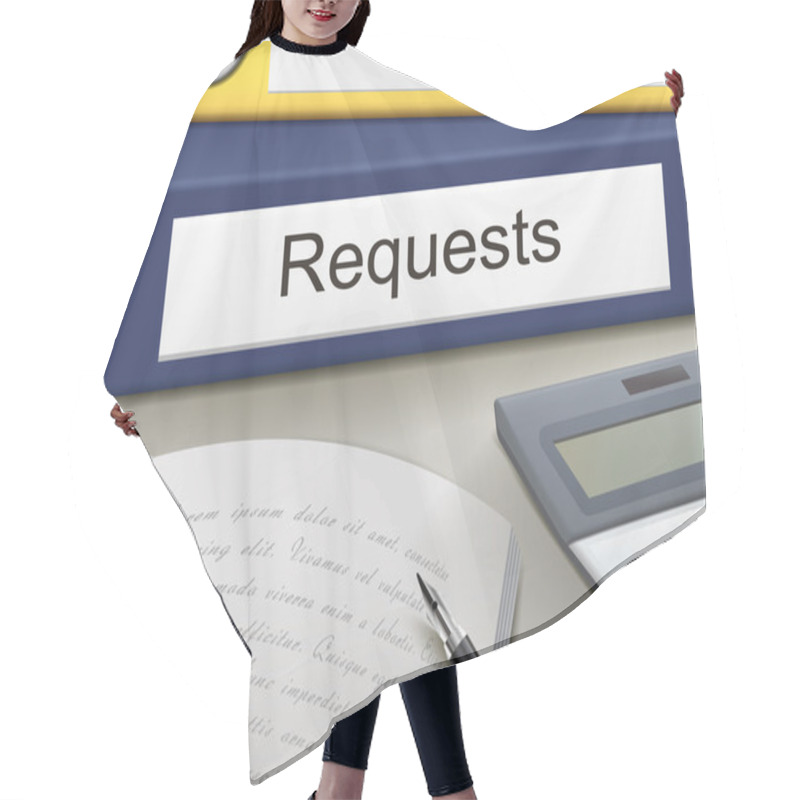 Personality  Requests Binders Hair Cutting Cape