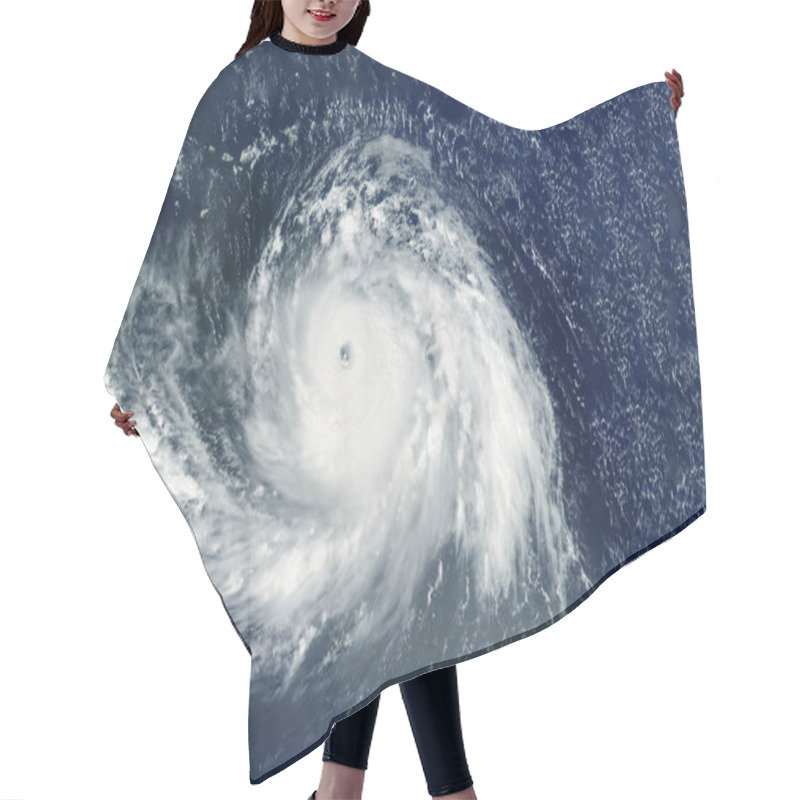 Personality  Hurricane, Tornado From Space. Elements Of This Image Furnished By NASA. High Quality Photo Hair Cutting Cape