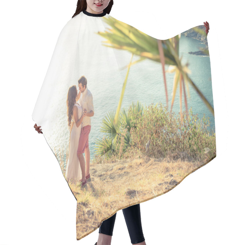 Personality  Romantic Couple Hair Cutting Cape