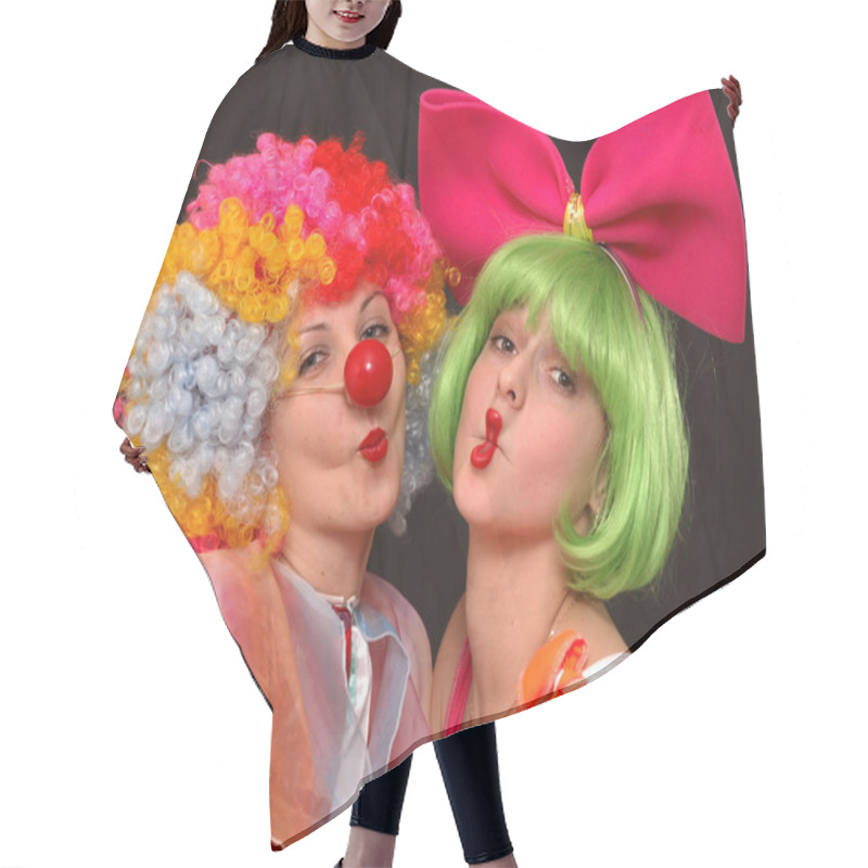 Personality  Clowns Hair Cutting Cape