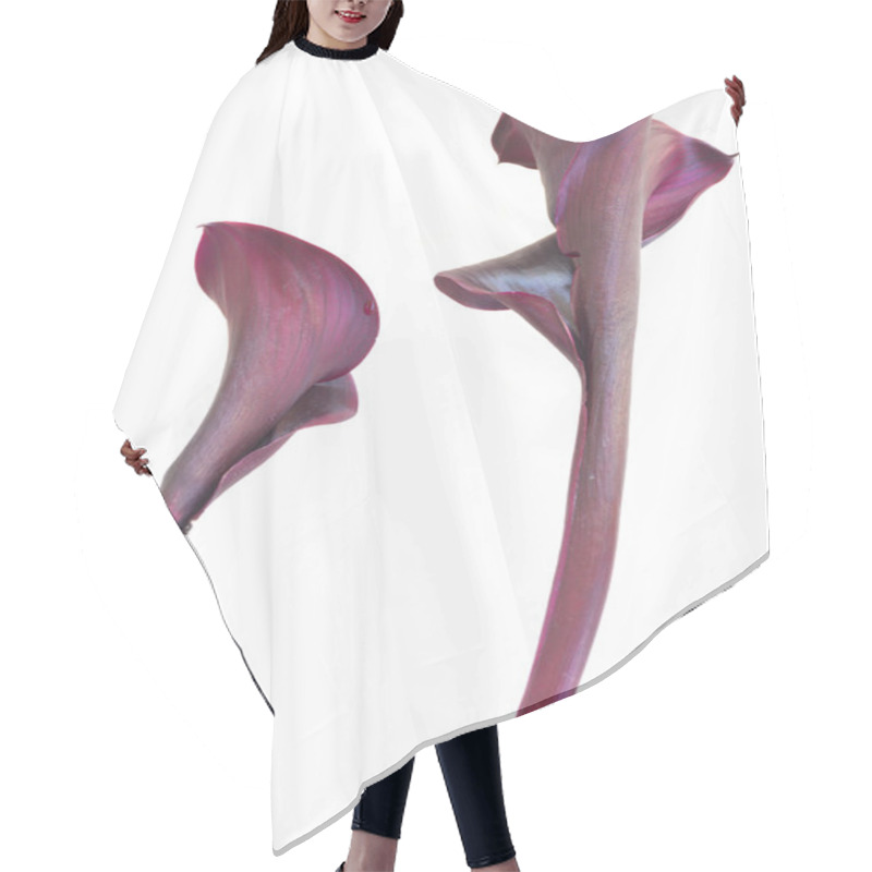 Personality  Calla Lilly Flowers Hair Cutting Cape